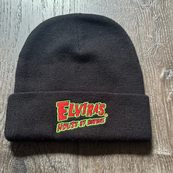 Accessories - Elvira's House of Horrors Black Beanie
